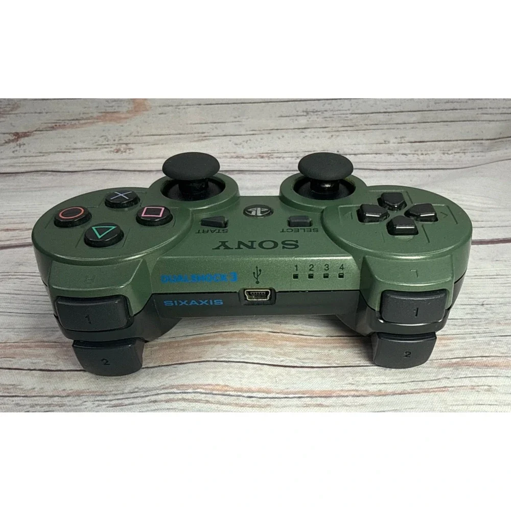 Sony PS3 DualShock 3 Sixaxis Wireless Controller Jungle Green CECHZC2U A1